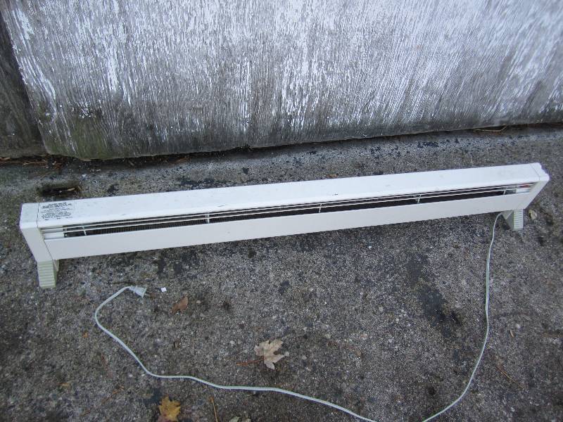 Electric heater, 58 wide...