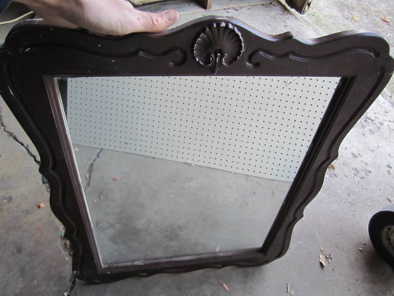 framed mirror 25 x 33...