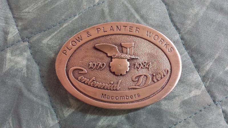 lot 98 image: Plow & Planter Works Centennial Dion