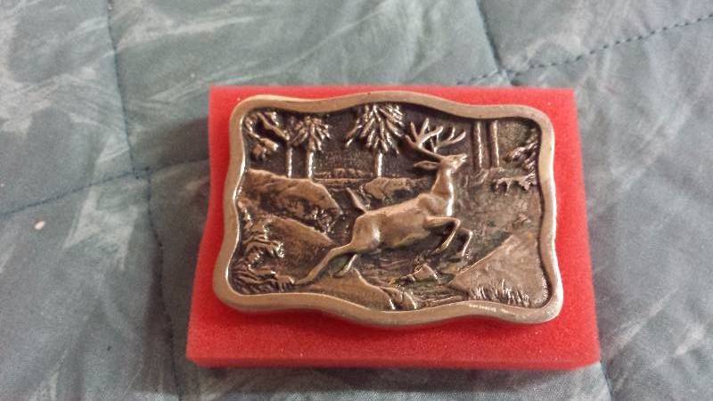 lot 114 image: Solid German Silver BTS Buckle