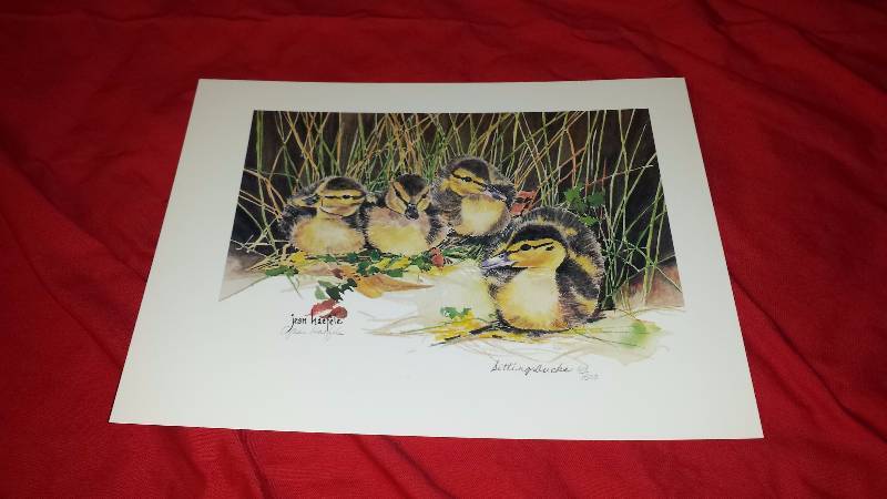 lot 163 image: Signed Jean Haefelle The Landing