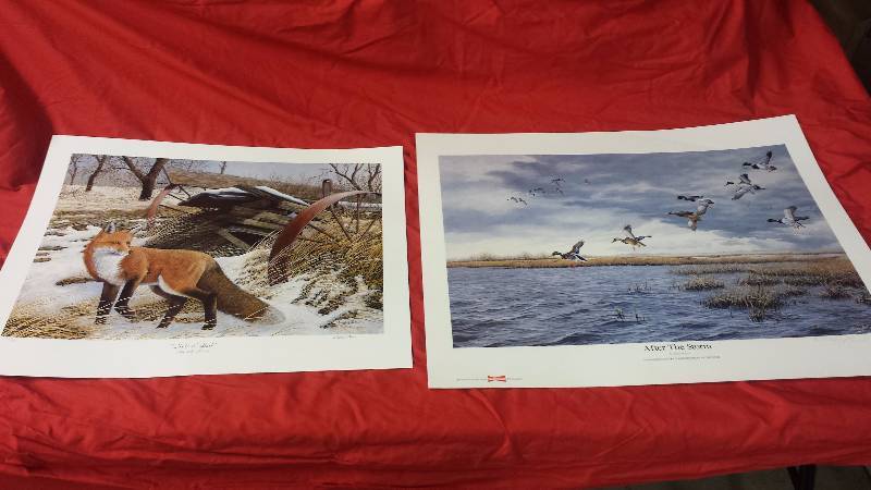 lot 171 image: Signed DU Prints