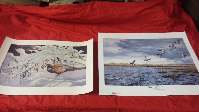 lot 172 image: Signed DU Prints