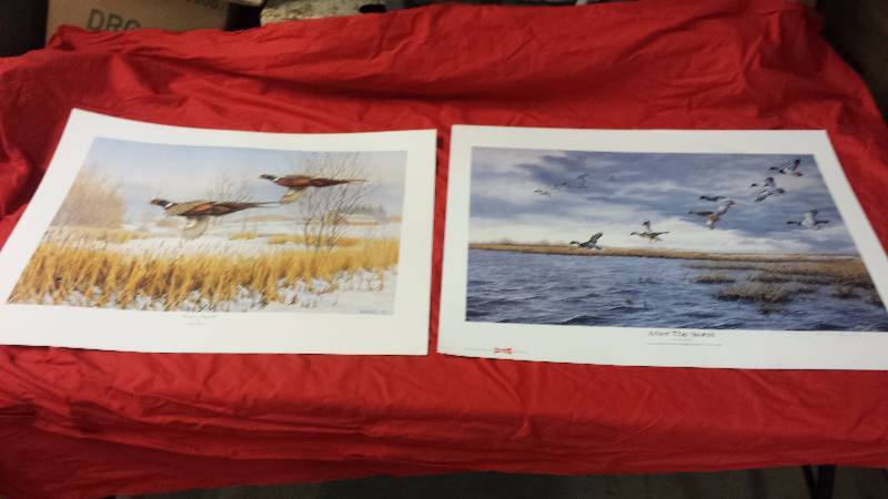 lot 173 image: Signed DU Prints