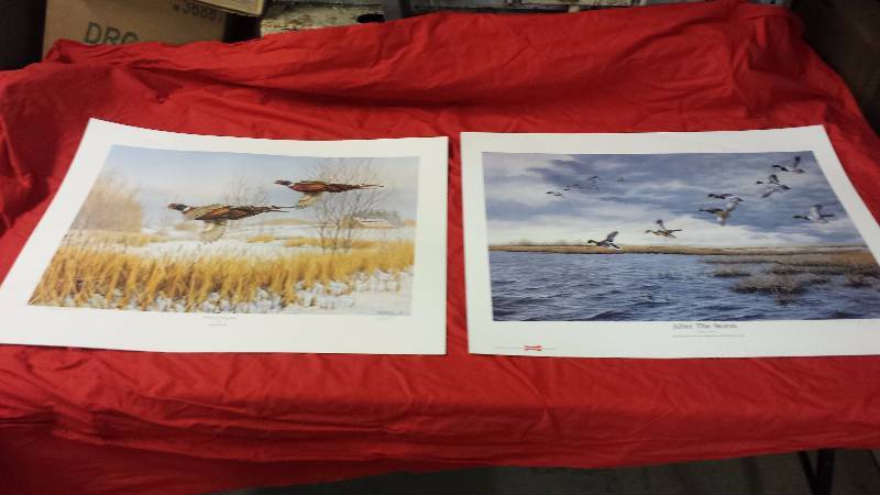 lot 175 image: Signed DU Prints