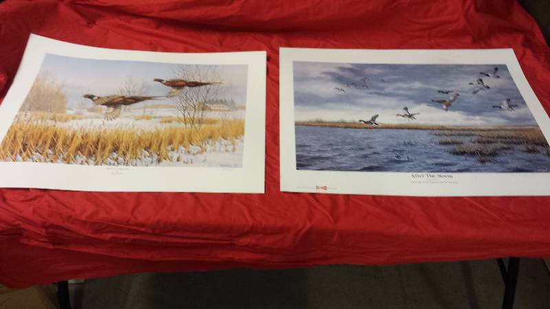 lot 176 image: Signed DU Prints