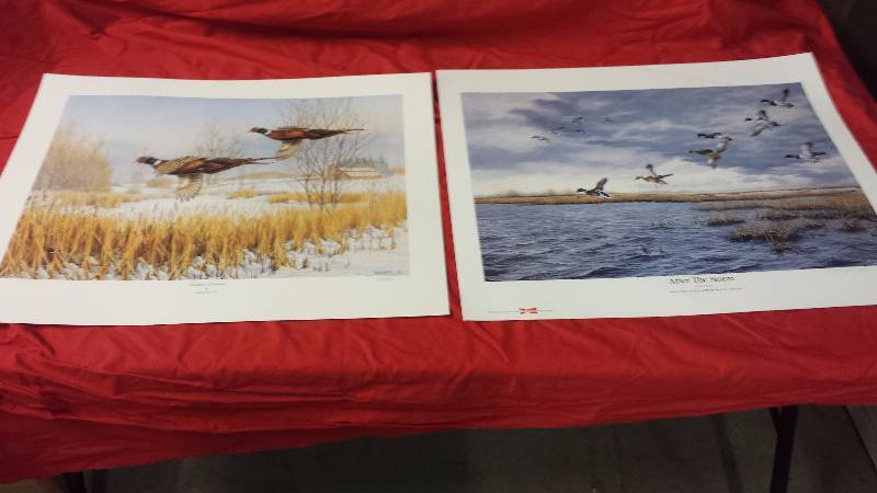 lot 177 image: Signed DU Prints
