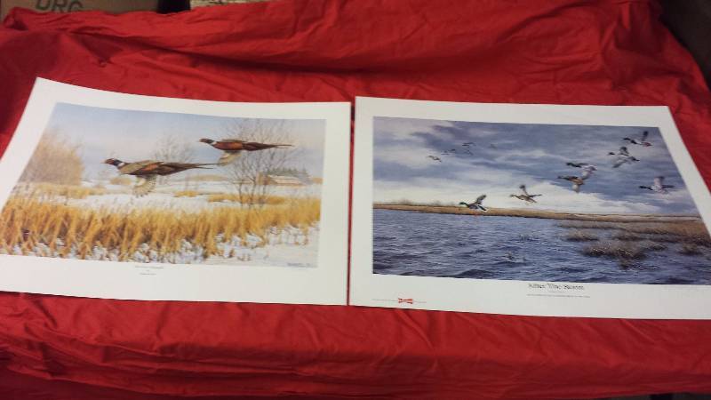 lot 178 image: Signed DU Prints