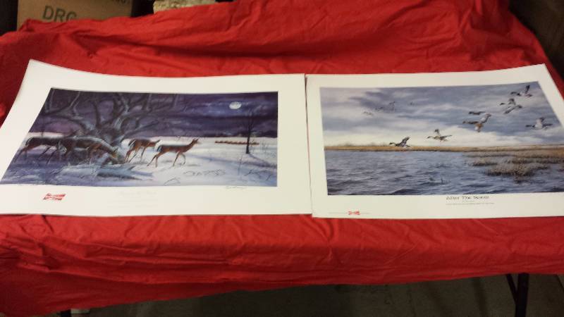 lot 181 image: Signed DU Prints