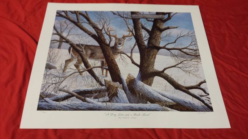 lot 190 image: Signed Robert Hinton A Day Late And A Buck Short