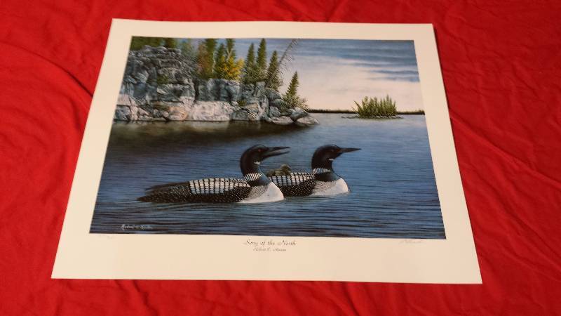 lot 191 image: Signed Robert Hinton Song Of The North