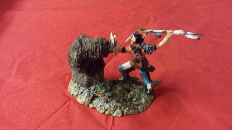 lot 273 image: The Franklin Mint CrowBear American Indian Heritage Foundation