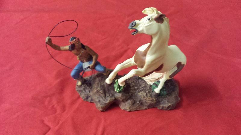 lot 275 image: The Franklin Mint ApacheMustang American Indian Heritage Foundation