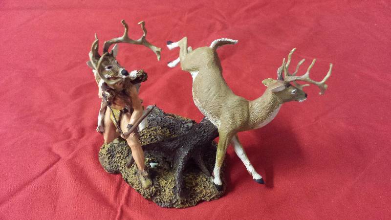 lot 279 image: The Franklin Mint CherokeeDeer American Indian Heritage Foundation