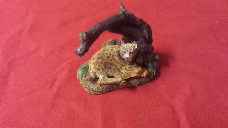 lot 345 image: The Franklin Mint Felis Lynx Pardina