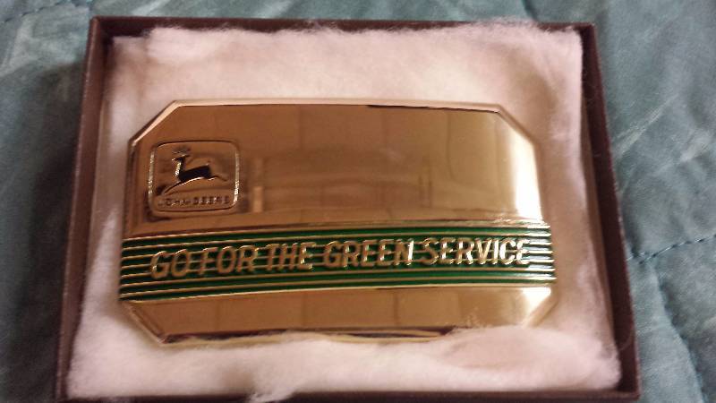 lot 47 image: John Deere Go With the Green Service