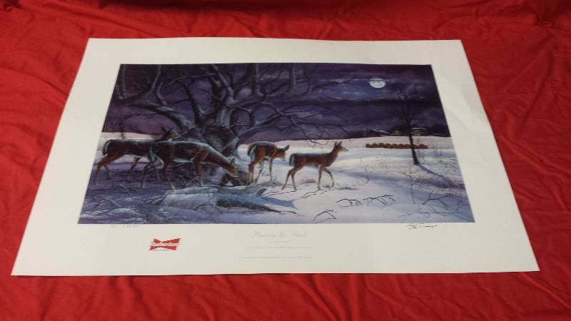 lot 185 image: Signed Andy Sinnwell Passing The Buck