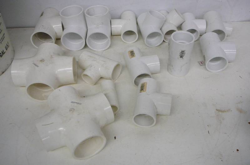 Lot of PVC Fittings