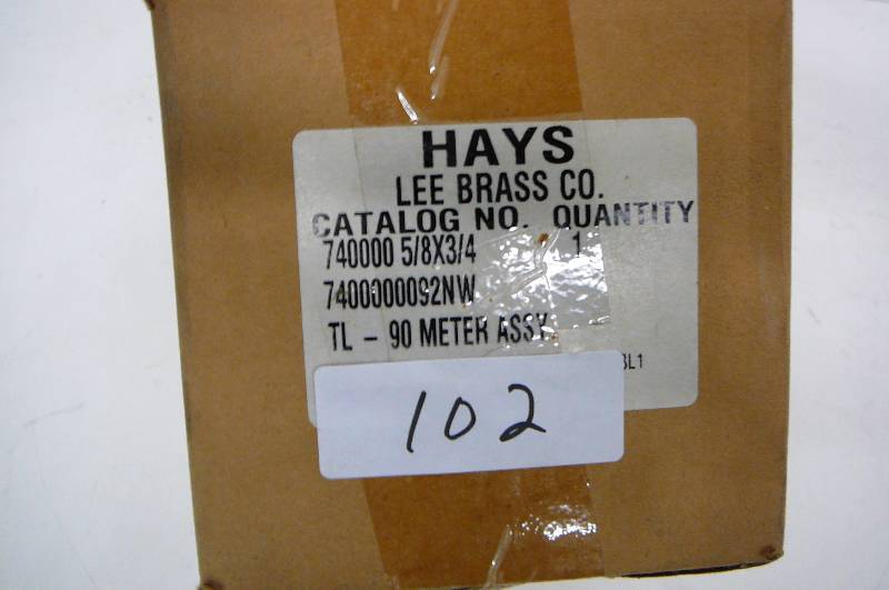 Hays 90 Meter Assy Brass