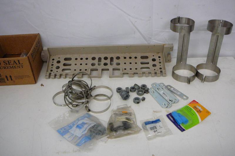 Hose Clamps, Tool Rack, Misc.