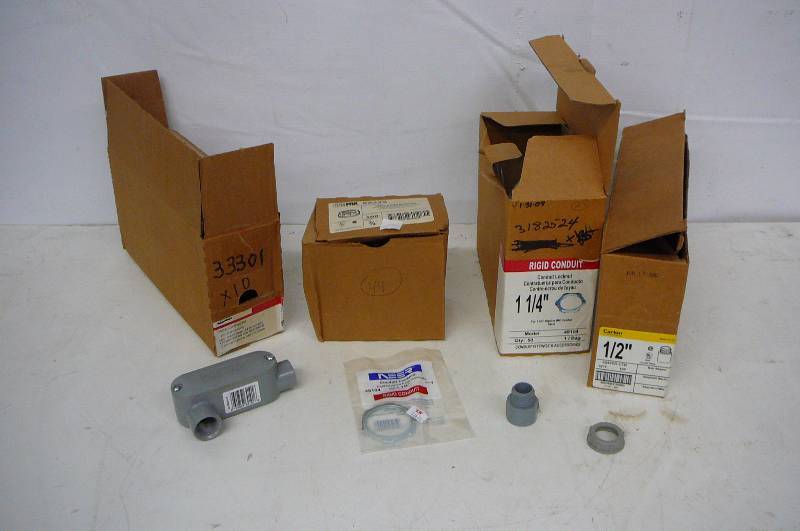 Lock nut, Adapter, Bushings