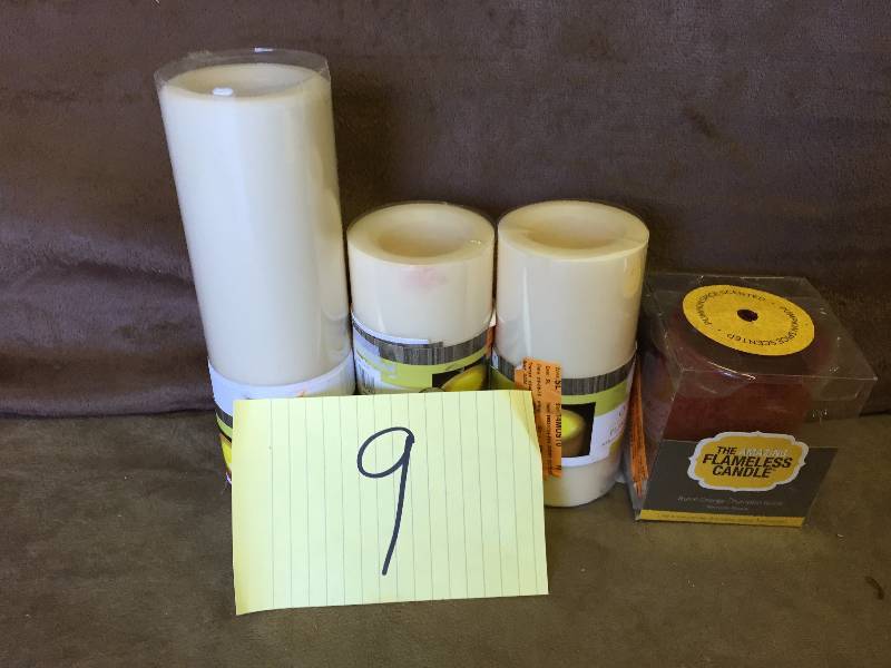 Lot of Flameless Candles