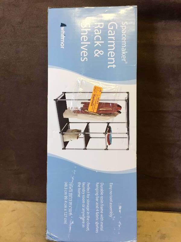 Garmet Rack and Shelves