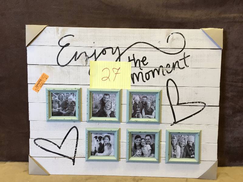 Enjoy the Moment Picture Frame
