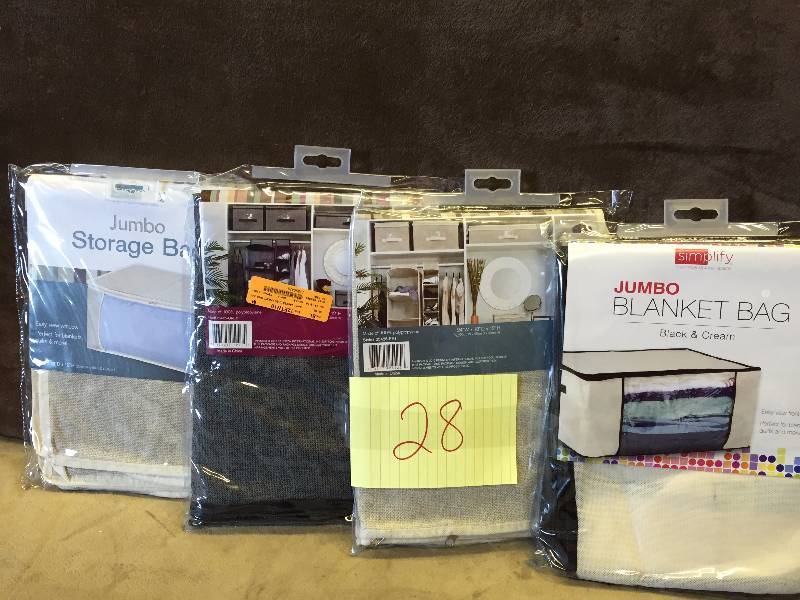 Lot of Assorted Storage Bins