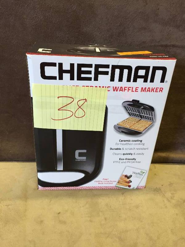 Chefman Waffle maker used tested works