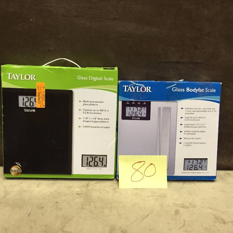 Lot of 2 Taylor Scales