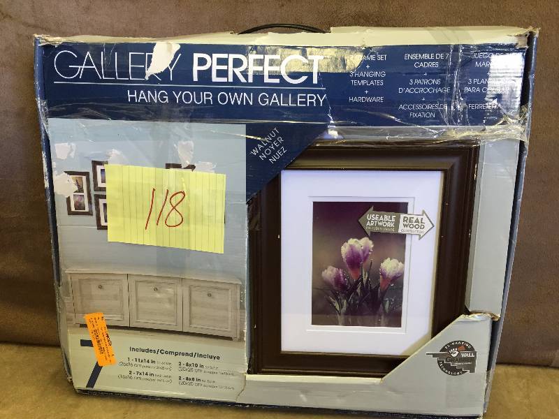 Gallery Perfect 7 PC Picture Frame Set