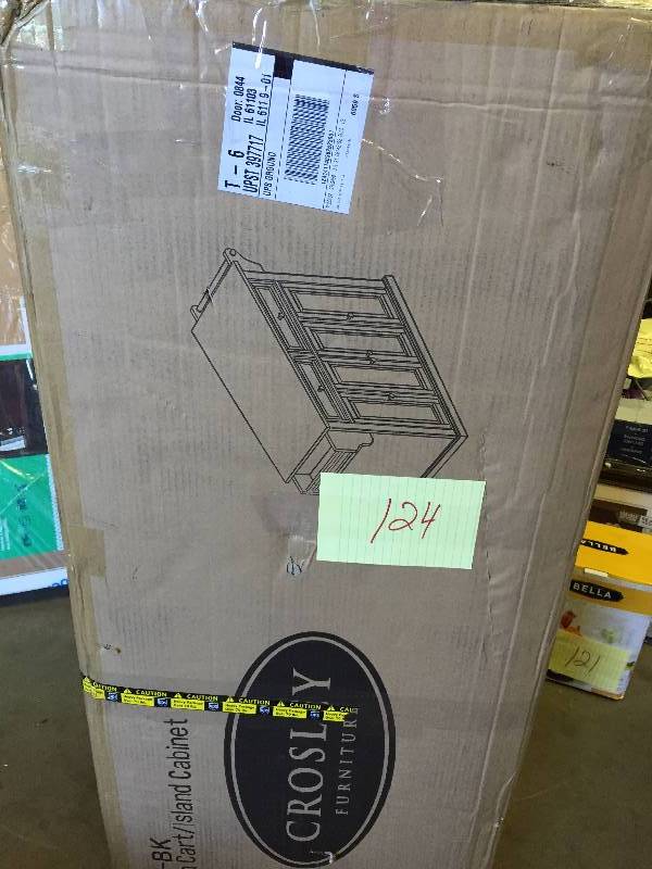 Stainless Steel-Top Kitchen Cart dimmensios 35 34H x 52 12W x 18D
