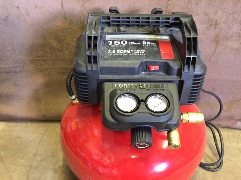 Porter cable 6 gal Compressor