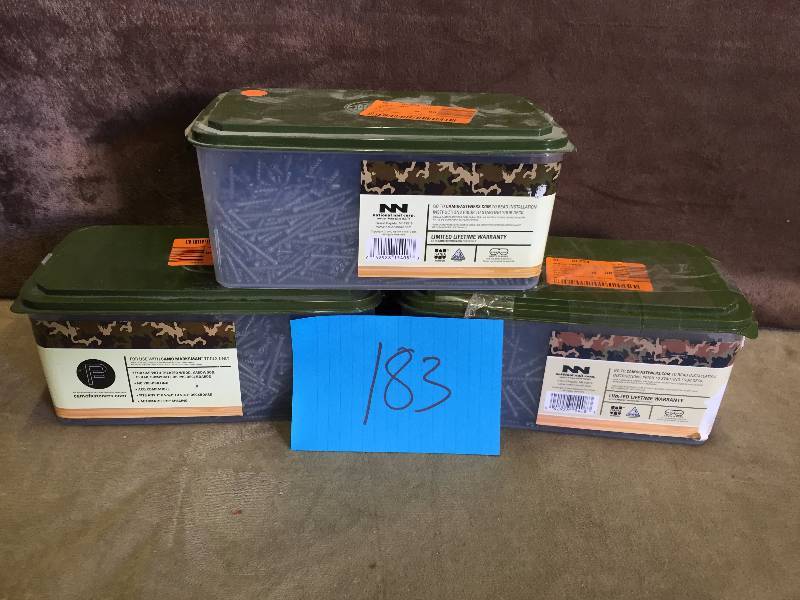 3 Boxes of Camofasteners