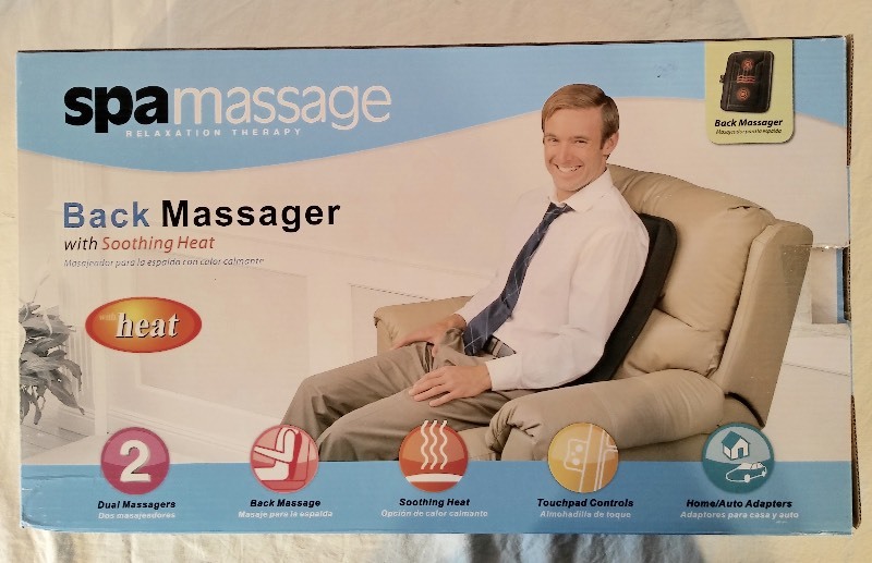lot 9 image: Collection Of (3) Different Body Massaging Units (new in box)