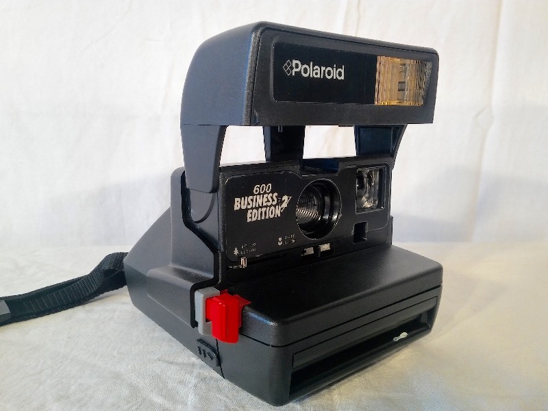 lot 10 image: (2) Cool Vintage Polaroid Cameras