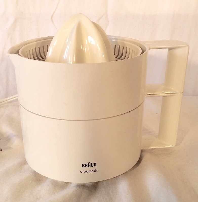 lot 12 image: (3) Items Braun Citromatic Juicer, Quick Pasta Maker (new in box)  & Betty Crooker Belgian Waffle Maker
