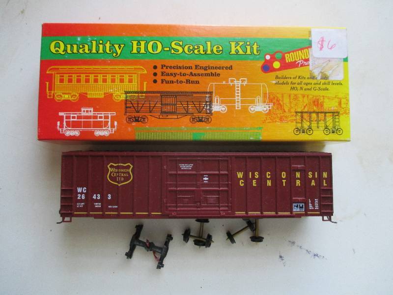 Quality HO-scale kit 50 FMC box ca...