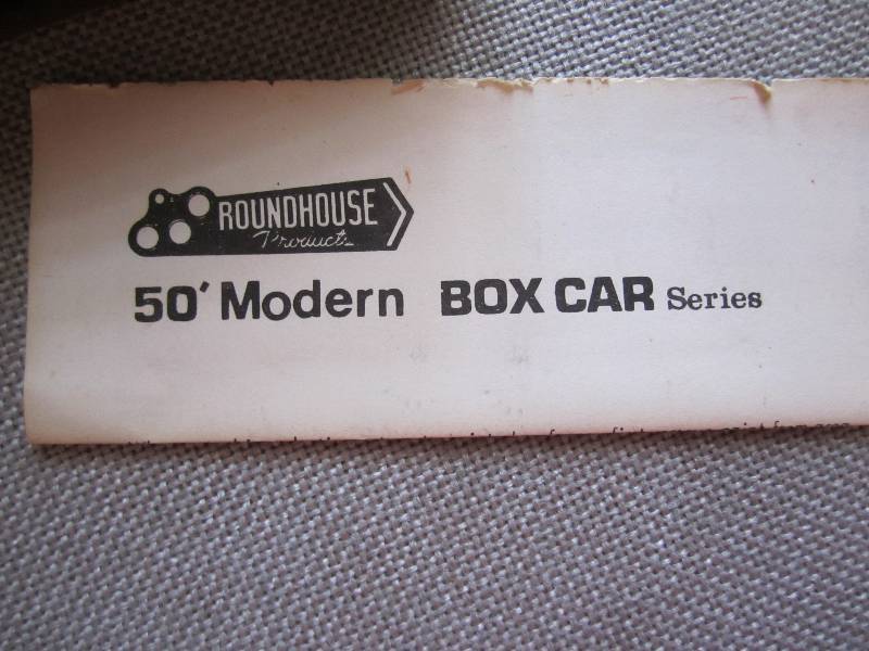 roundhouse products HO scale 50com...