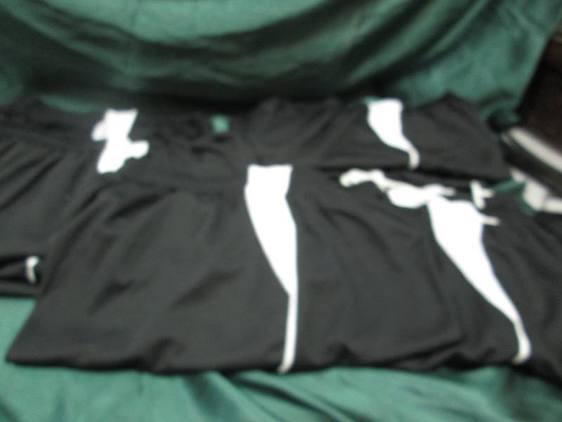 Qty 10 AF sports black and white sh...