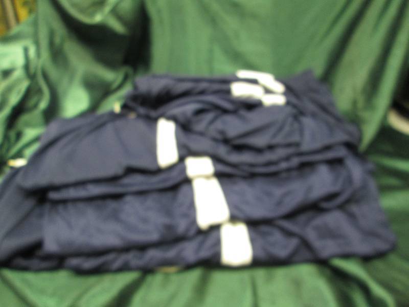 Qty 16 Blue, white, and yellow shor...