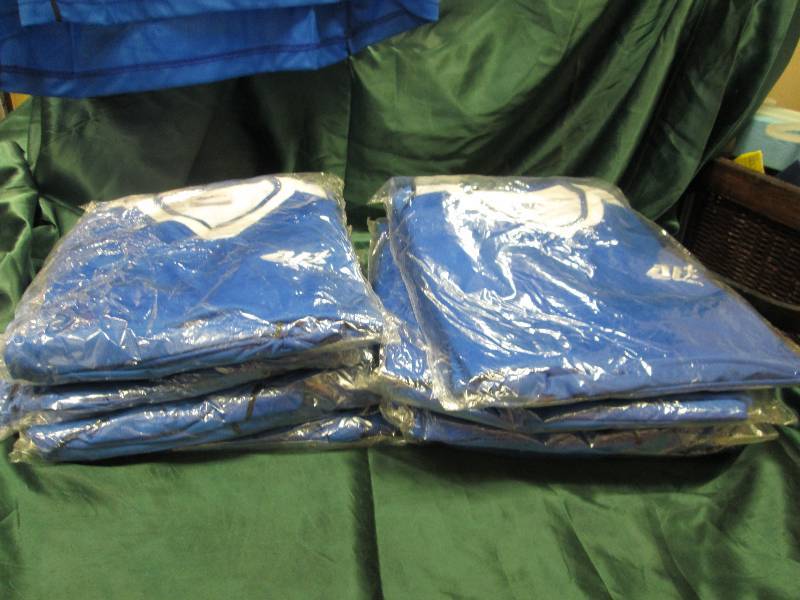 Qty 10  Blue, black, and white AF s...