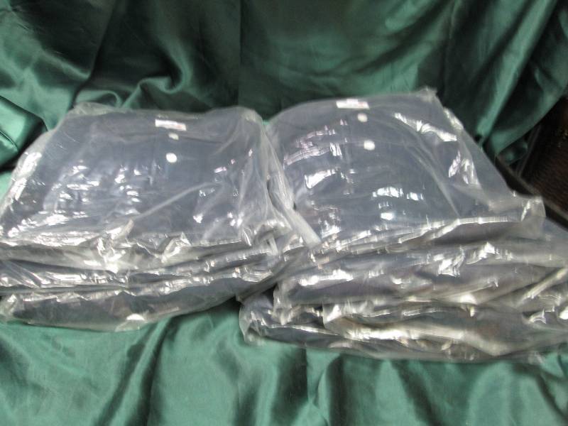 Qty  10 Navy short sleeve shirts si...