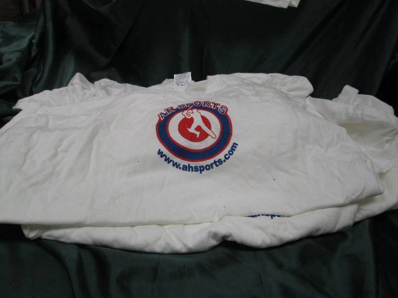Qty 9- Port and company XL t-shirts...