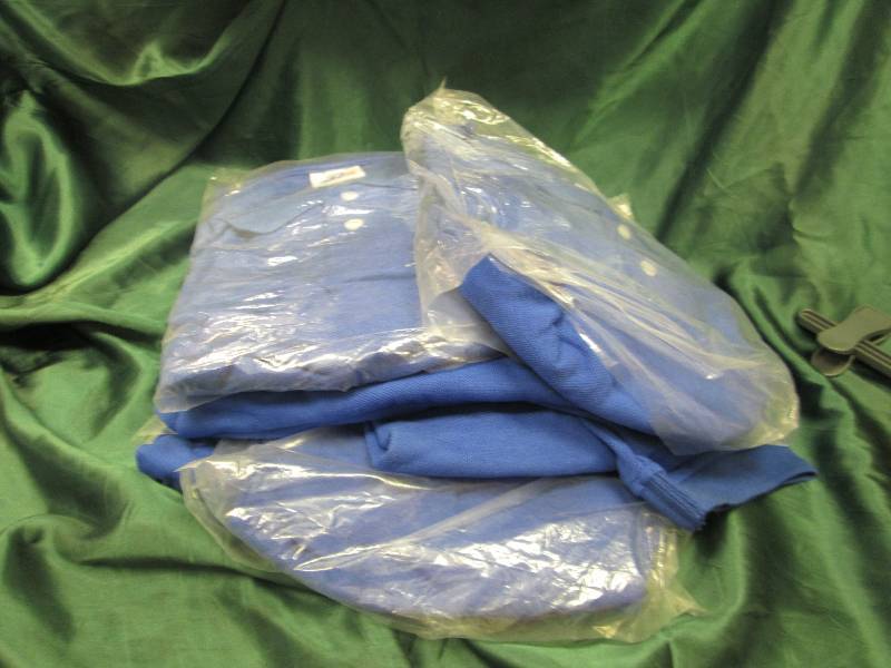 Qty 8 AF sports Blue shirts size L...