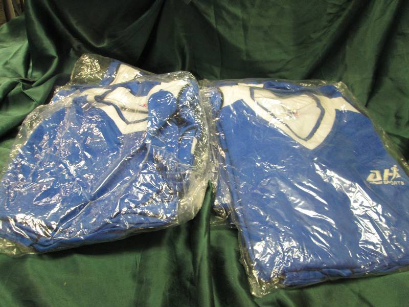 3-M and 5- L AF sports blue and whi...