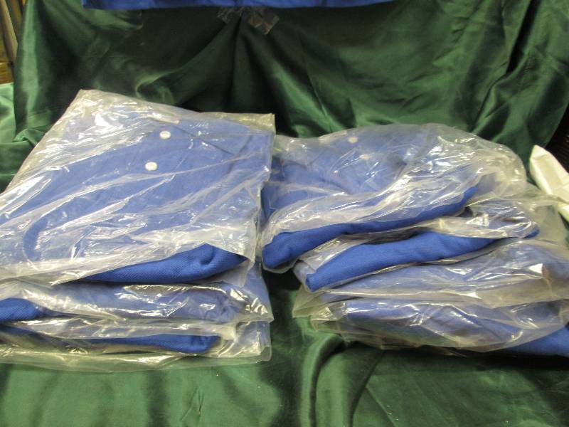 Qty 10 AF sports wear Blue short sl...