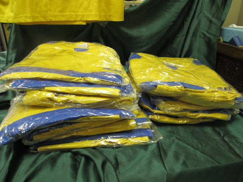 Qty 12 AF sports Gold and blue shor...
