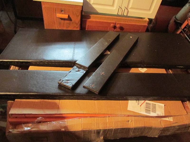 New Vinyl covered head and footboar...